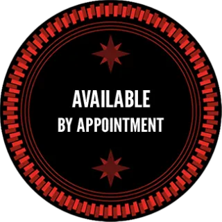 Available by Appointment Available by Appointment